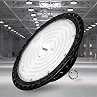 300W UFO LED Lámpara Alta Bahía- bapro Delgada 30000LM Lámpara Industrial- IP65 Focos Led Interior Techo 6500K-Led…